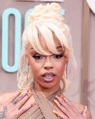 Honey Bxby, 9 Haziran 2025 'te Los Angeles, Kaliforniya' da Peacock Tiyatrosu 'nda düzenlenen BET Ödülleri' ne (25.. 