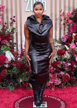 Jordan Chiles, 9 Haziran 2025 'te Los Angeles, Kaliforniya' da Peacock Tiyatrosu 'nda düzenlenen BET Ödülleri' ne (25..