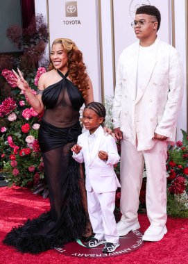 LOS ANGELES, CALIFORNIA, ABD - Haziran 09: Amerikalı R & B şarkıcısı, söz yazarı ve TV kişisi Keyshia Cole (Keyshia Myeshia Johnson), Peacock Tiyatrosu 'nda düzenlenen BET Ödülleri 2025 (25.