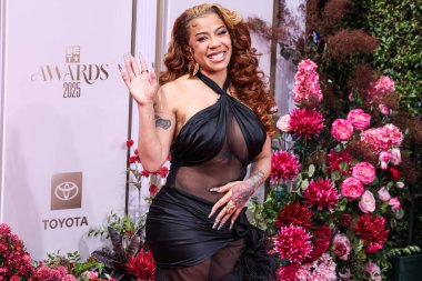 Keyshia Cole, 9 Haziran 2025 tarihinde Los Angeles, Kaliforniya 'da Peacock Theater' da düzenlenen BET Ödülleri 'ne (25..