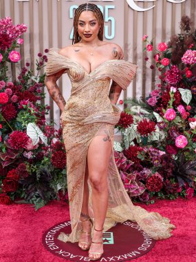 Kiana Lede, 9 Haziran 2025 'te Los Angeles, Kaliforniya' da Peacock Tiyatrosu 'nda düzenlenen BET Ödülleri' ne (25.. 