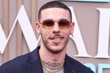 Lonzo Ball, 9 Haziran 2025 'te Los Angeles, Kaliforniya' da Peacock Theater 'da düzenlenen BET Ödülleri' ne (25.. 