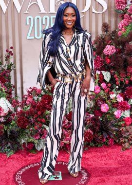 Muni Long, 9 Haziran 2025 'te Los Angeles, Kaliforniya' da Peacock Tiyatrosu 'nda düzenlenen BET Ödülleri' ne (25..