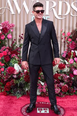 Robin Thicke, 9 Haziran 2025 'te Los Angeles, Kaliforniya' da Peacock Tiyatrosu 'nda düzenlenen BET Ödülleri' ne (25..         