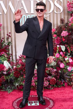 Robin Thicke, 9 Haziran 2025 'te Los Angeles, Kaliforniya' da Peacock Tiyatrosu 'nda düzenlenen BET Ödülleri' ne (25..         