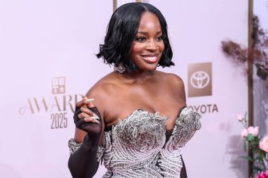 Shamea Morton, 9 Haziran 2025 tarihinde Los Angeles, Kaliforniya 'da Peacock Theater' da düzenlenen BET Ödülleri 'ne (25.. 