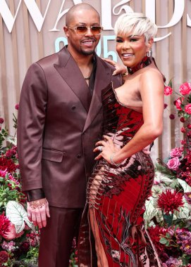 Taleo Coles ve LeToya Luckett, 9 Haziran 2025 tarihinde Los Angeles, Kaliforniya 'da Peacock Tiyatrosu' nda düzenlenen BET Ödülleri 'ne (25..      