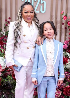 Tiny Harris ve kızı Varis Harris, 9 Haziran 2025 'te Los Angeles, Kaliforniya' da Peacock Tiyatrosu 'nda düzenlenen BET Ödülleri' ne (25..     