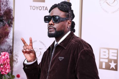 Wale, 9 Haziran 2025 'te Los Angeles, Kaliforniya' da Peacock Theater 'da düzenlenen BET Ödülleri' ne (25.. 