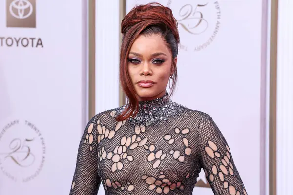 Andra Günü, 9 Haziran 2025 'te Los Angeles, Kaliforniya' da Peacock Tiyatrosu 'nda düzenlenen BET Ödülleri' ne (25.