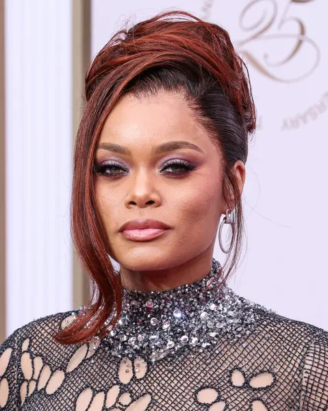 Andra Günü, 9 Haziran 2025 'te Los Angeles, Kaliforniya' da Peacock Tiyatrosu 'nda düzenlenen BET Ödülleri' ne (25.