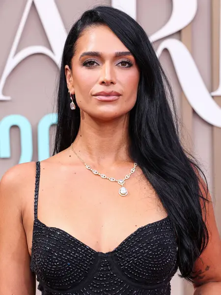 April Love Geary, 9 Haziran 2025 'te Los Angeles, Kaliforniya' da Peacock Tiyatrosu 'nda düzenlenen BET Ödülleri' ne (25.