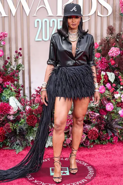 Ciara Prensesi Wilson, 9 Haziran 2025 tarihinde Los Angeles, Kaliforniya 'da Peacock Tiyatrosu' nda düzenlenen BET Ödülleri 'ne (25.. 