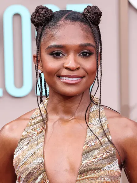 Dominique Thorne, 9 Haziran 2025 tarihinde Los Angeles, Kaliforniya 'da Peacock Tiyatrosu' nda düzenlenen BET Ödülleri 'ne (25.. 