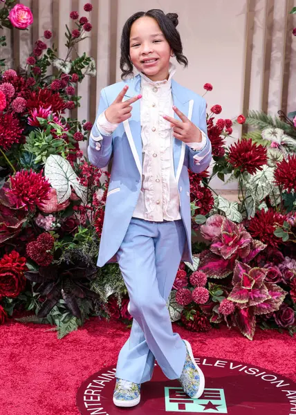 Varis Harris, 9 Haziran 2025 'te Los Angeles, Kaliforniya' da Peacock Tiyatrosu 'nda düzenlenen BET Ödülleri' ne (25.. 