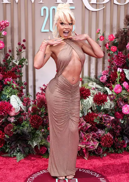 Honey Bxby, 9 Haziran 2025 'te Los Angeles, Kaliforniya' da Peacock Tiyatrosu 'nda düzenlenen BET Ödülleri' ne (25..