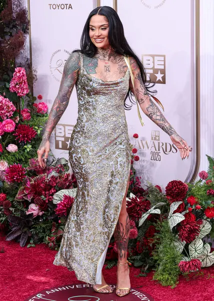 Kehlani, 9 Haziran 2025 'te Los Angeles, Kaliforniya' da Peacock Tiyatrosu 'nda düzenlenen BET Ödülleri' ne (25.. 
