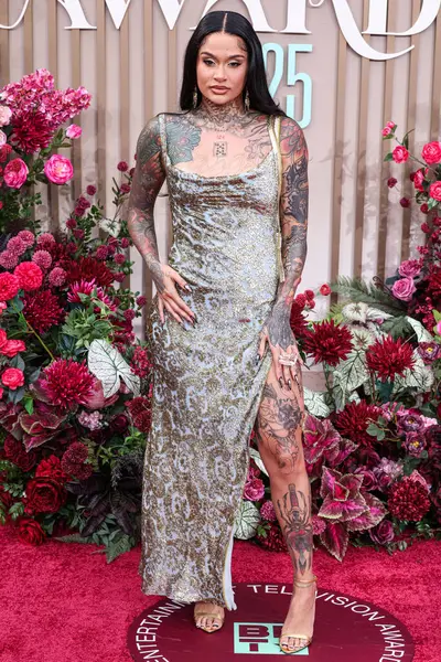 Kehlani, 9 Haziran 2025 'te Los Angeles, Kaliforniya' da Peacock Tiyatrosu 'nda düzenlenen BET Ödülleri' ne (25.. 