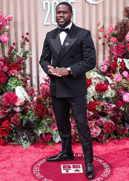 Kevin Hart, 9 Haziran 2025 'te Los Angeles, Kaliforniya' da Peacock Theater 'da düzenlenen BET Ödülleri' ne (25.. 