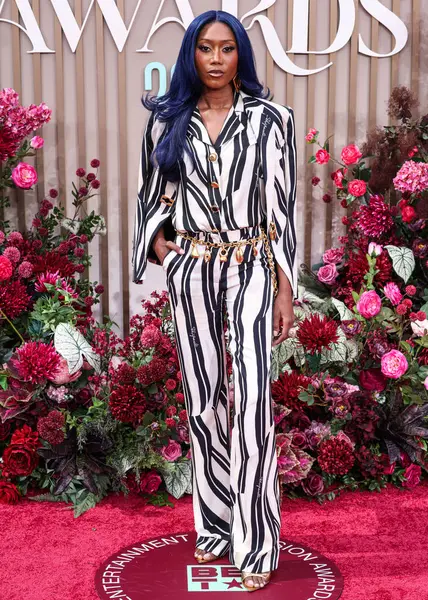 Muni Long, 9 Haziran 2025 'te Los Angeles, Kaliforniya' da Peacock Tiyatrosu 'nda düzenlenen BET Ödülleri' ne (25..