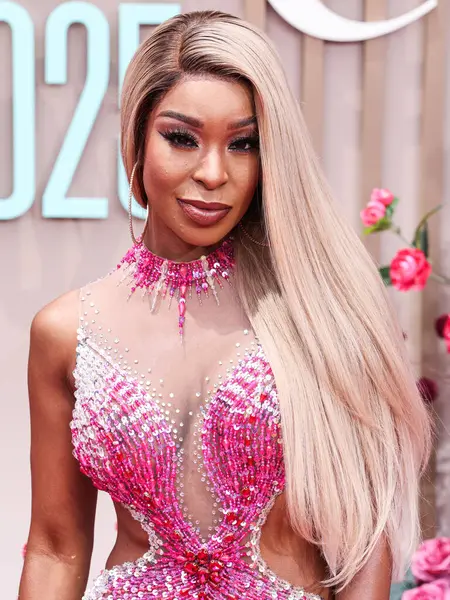 Porscha Coleman, 9 Haziran 2025 tarihinde Los Angeles, Kaliforniya 'da Peacock Theater' da düzenlenen BET Ödülleri 'ne (25.. 