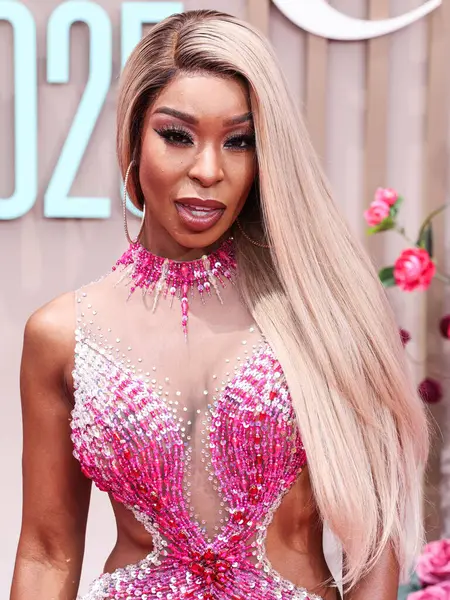 Porscha Coleman, 9 Haziran 2025 tarihinde Los Angeles, Kaliforniya 'da Peacock Theater' da düzenlenen BET Ödülleri 'ne (25.. 