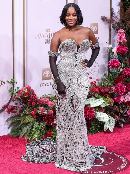 Shamea Morton, 9 Haziran 2025 tarihinde Los Angeles, Kaliforniya 'da Peacock Theater' da düzenlenen BET Ödülleri 'ne (25.. 