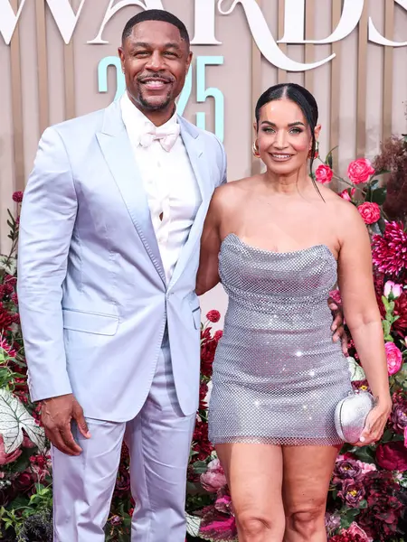 Tank ve Zena Foster, 9 Haziran 2025 'te Los Angeles, Kaliforniya' da Peacock Tiyatrosu 'nda düzenlenen BET Ödülleri' ne (25..