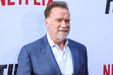 Avusturyalı ve Amerikalı aktör, eski Kaliforniya Valisi, iş adamı, eski politikacı ve eski profesyonel vücut geliştirici Arnold Schwarzenegger Netflix 'in' FUBAR 'Sezon 2 Los Angeles, Kaliforniya, ABD - 12 Haziran 2025.