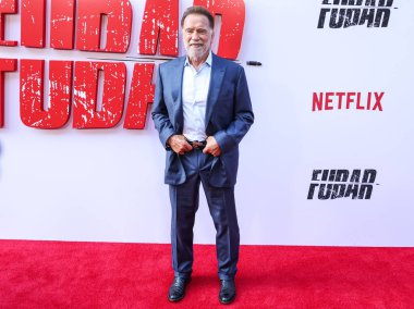 Avusturyalı ve Amerikalı aktör, eski Kaliforniya Valisi, iş adamı, eski politikacı ve eski profesyonel vücut geliştirici Arnold Schwarzenegger Netflix 'in' FUBAR 'Sezon 2 Los Angeles, Kaliforniya, ABD - 12 Haziran 2025.