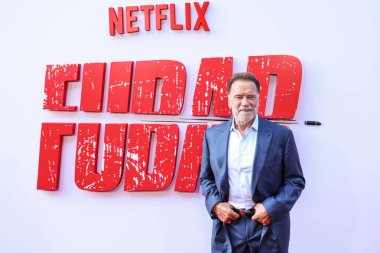 Avusturyalı ve Amerikalı aktör, eski Kaliforniya Valisi, iş adamı, eski politikacı ve eski profesyonel vücut geliştirici Arnold Schwarzenegger Netflix 'in' FUBAR 'Sezon 2 Los Angeles, Kaliforniya, ABD - 12 Haziran 2025.