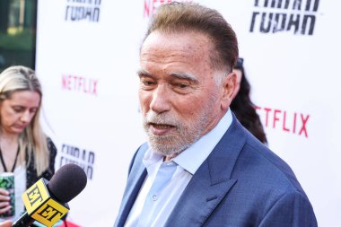 Avusturyalı ve Amerikalı aktör, eski Kaliforniya Valisi, iş adamı, eski politikacı ve eski profesyonel vücut geliştirici Arnold Schwarzenegger Netflix 'in' FUBAR 'Sezon 2 Los Angeles, Kaliforniya, ABD - 12 Haziran 2025.