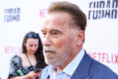 Avusturyalı ve Amerikalı aktör, eski Kaliforniya Valisi, iş adamı, eski politikacı ve eski profesyonel vücut geliştirici Arnold Schwarzenegger Netflix 'in' FUBAR 'Sezon 2 Los Angeles, Kaliforniya, ABD - 12 Haziran 2025.