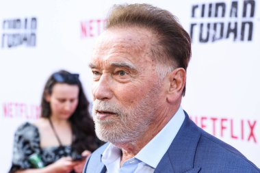 Avusturyalı ve Amerikalı aktör, eski Kaliforniya Valisi, iş adamı, eski politikacı ve eski profesyonel vücut geliştirici Arnold Schwarzenegger Netflix 'in' FUBAR 'Sezon 2 Los Angeles, Kaliforniya, ABD - 12 Haziran 2025.