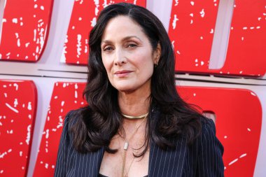 Kanadalı-Amerikalı aktris ve yapımcı Carrie-Anne Moss, Netflix 'in' FUBAR 'ikinci sezonunun Los Angeles Premiere' ine 11 Haziran 2025 'te Hollywood, Los Angeles, Kaliforniya' da düzenlenen Netflix Tudum Theater 'a geldi..        