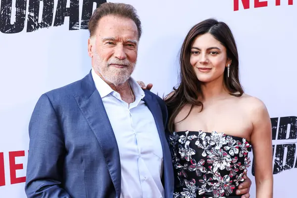 Avusturyalı ve Amerikalı aktör, eski Kaliforniya Valisi, iş adamı, eski politikacı ve eski profesyonel vücut geliştirici Arnold Schwarzenegger ve Amerikalı aktris Monica Barbaro Netflix 'in' FUBAR 'ikinci sezonunun Los Angeles Premiere' ine geldiler.