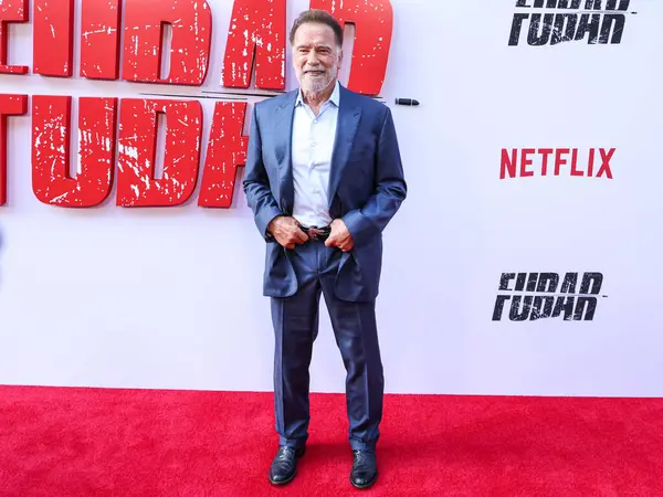 Avusturyalı ve Amerikalı aktör, eski Kaliforniya Valisi, iş adamı, eski politikacı ve eski profesyonel vücut geliştirici Arnold Schwarzenegger Netflix 'in' FUBAR 'Sezon 2 Los Angeles, Kaliforniya, ABD - 12 Haziran 2025.