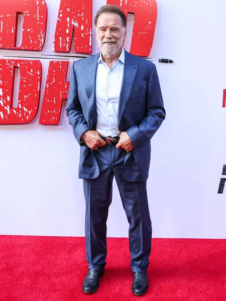 Avusturyalı ve Amerikalı aktör, eski Kaliforniya Valisi, iş adamı, eski politikacı ve eski profesyonel vücut geliştirici Arnold Schwarzenegger Netflix 'in' FUBAR 'Sezon 2 Los Angeles, Kaliforniya, ABD - 12 Haziran 2025.