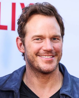 Amerikalı aktör Chris Pratt Netflix 'in' FUBAR 'ikinci sezonunun Los Angeles prömiyerine 11 Haziran 2025' te Hollywood, Los Angeles, Kaliforniya, ABD 'de bulunan Netflix Tudum Theater' da geldi..         