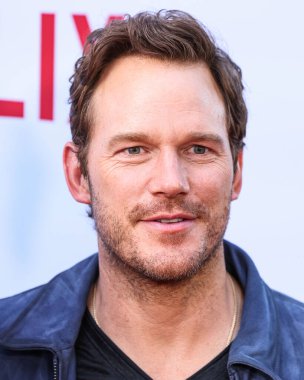 Amerikalı aktör Chris Pratt Netflix 'in' FUBAR 'ikinci sezonunun Los Angeles prömiyerine 11 Haziran 2025' te Hollywood, Los Angeles, Kaliforniya, ABD 'de bulunan Netflix Tudum Theater' da geldi..         