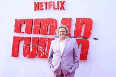 Amerikalı yazar, komedyen ve aktris Fortune Feimster, Netflix 'in' FUBAR 'sezonunun Los Angeles prömiyerine 11 Haziran 2025' te Hollywood, Los Angeles, Kaliforniya, ABD 'deki Netflix Tudum Theater' da gerçekleştirildi..    