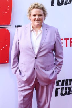 Amerikalı yazar, komedyen ve aktris Fortune Feimster, Netflix 'in' FUBAR 'sezonunun Los Angeles prömiyerine 11 Haziran 2025' te Hollywood, Los Angeles, Kaliforniya, ABD 'deki Netflix Tudum Theater' da gerçekleştirildi..    