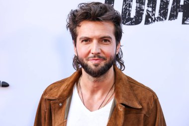 İngiliz aktör Guy Burnet Netflix 'in' FUBAR 'ikinci sezonunun Los Angeles prömiyerine 11 Haziran 2025' te Hollywood, Los Angeles, Kaliforniya, ABD 'de bulunan Netflix Tudum Theater' da geldi..     