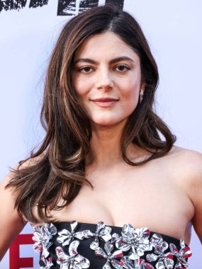 Amerikalı aktris Monica Barbaro Netflix 'in' FUBAR 'ikinci sezonunun Los Angeles prömiyerine 11 Haziran 2025' te Hollywood, Los Angeles, Kaliforniya, ABD 'de bulunan Netflix Tudum Tiyatrosu' na geldi..         