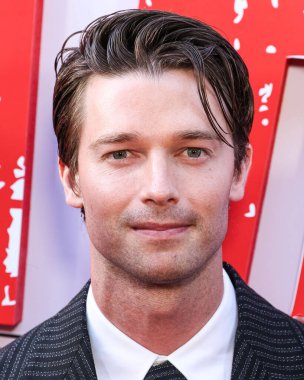 Amerikalı aktör ve model Patrick Schwarzenegger Netflix 'in' FUBAR 'ikinci sezonunun Los Angeles Premiere' ine 11 Haziran 2025 'te Hollywood, Los Angeles, Kaliforniya, ABD' de bulunan Netflix Tudum Theater 'a geldi..     