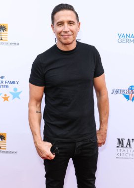 Amerikalı aktör Erik Palladino, 14 Haziran 2025 tarihinde CBS Radford Studio Center 'da düzenlenen 13. Geleneksel Ed Asner ve Arkadaşları Poker Turnuvası' na katıldı..