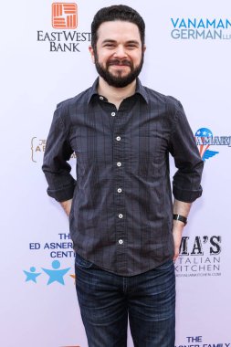 Amerikalı aktör Samm Levine, 14 Haziran 2025 'te CBS Radford Stüdyo Merkezi' nde düzenlenen 13. Geleneksel Ed Asner ve Arkadaşları Poker Turnuvası 'na katıldı..