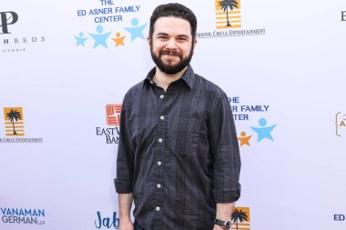 Amerikalı aktör Samm Levine, 14 Haziran 2025 'te CBS Radford Stüdyo Merkezi' nde düzenlenen 13. Geleneksel Ed Asner ve Arkadaşları Poker Turnuvası 'na katıldı..