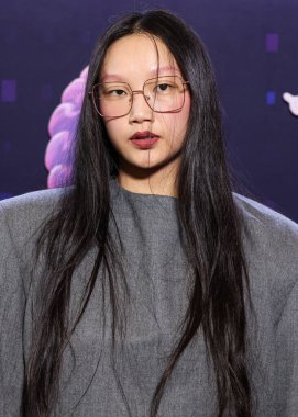 Amerikalı R & B şarkıcısı ve rapçi Audrey Nuna, Netflix 'in 16 Haziran 2025' te Hollywood, Los Angeles, Kaliforniya, ABD 'de düzenlenen Netflix Tudum Theater' daki 'KPop Demon Hunters' özel gösterimine geldi..