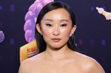 Amerikalı aktris Ji-young Yoo (SunHee Seo), Netflix 'in 16 Haziran 2025' te Hollywood, Los Angeles, Kaliforniya 'da düzenlenen Netflix Tudum Tiyatrosu' ndaki 'KPop Demon Hunters' ın Los Angeles Özel Gösterimi 'ne geldi..